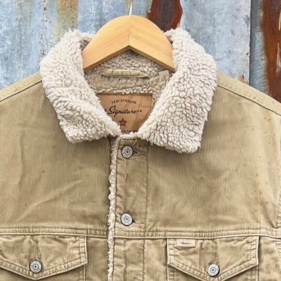 Signature Corduroy Sherpa Jacket - Picture 2 of 3